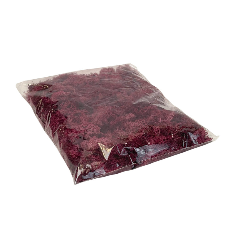 Moss 500g Burgundy