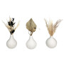 Vases assortis blanc sans fleurs