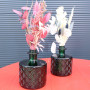 copy of 3 matching vases white without flowers