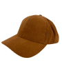 Casquette en velours Moka