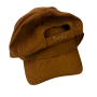 Casquette en velours Moka