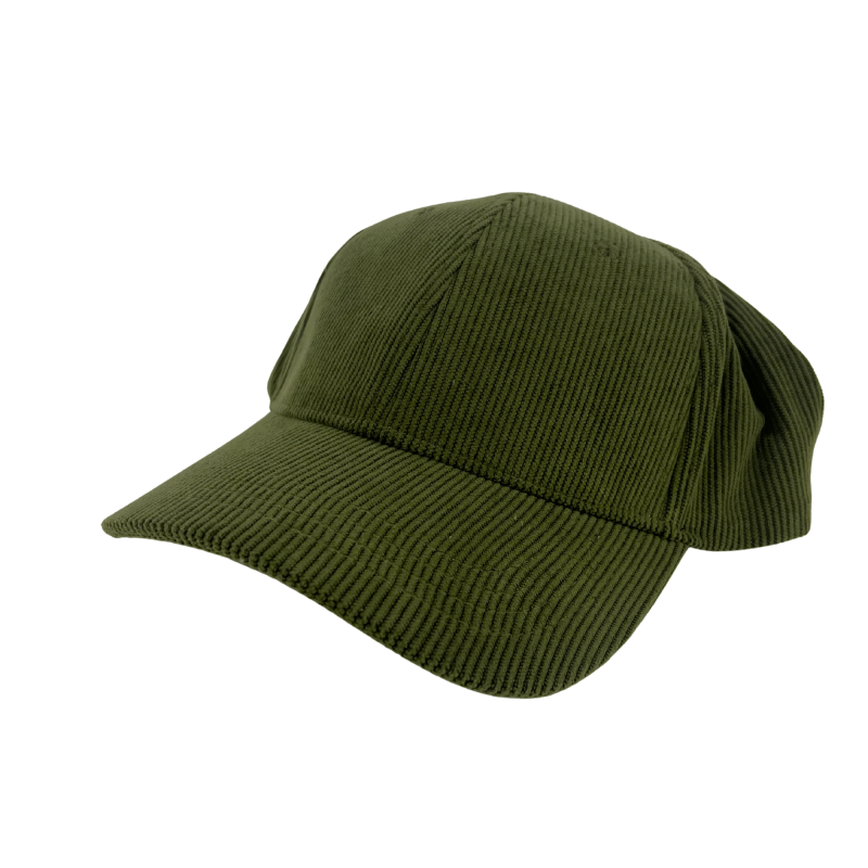 Casquette en velours Kaki