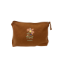 Trousse de toilette Fleur Perchée Moka